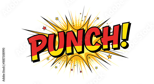 Punch Comic Book Style Text Effect.
