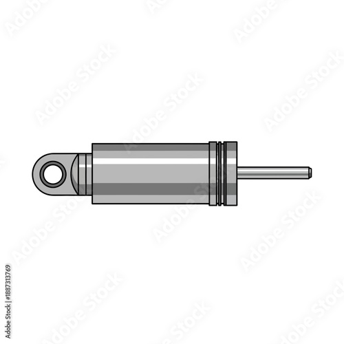 Hydraulic Cylinder, Pneumatic Actuator, Industrial Mechanical Component