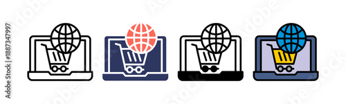 E-Commerce Icon Multiple Style