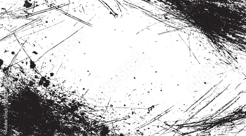 Grunge black and white scratch dust crack wall white dust texture of Subtle grain texture overlay. Distressed vector damage wall grunge Texture dust overlay creat grunge scratched effect. 
