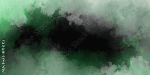 Abstract multi watercolor Background Texture, Watercolor splash design. Green fog and smoke texture background. Watercolor textures in various colors and patterns, featuring subtle stains and intense