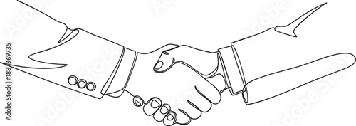 Vector illustration of a business person’s hand holding a pencil to draw a sketch of an abstract eagle and bird symbol as a creative sign
