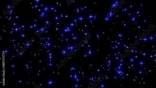 Space, animation, galaxy, particles, loop, holidays, background, dust, blue, dark, Christmas, light, stars, sky, night, universe, motion, design, snow, magic, warmth, 3D, black, particles, 4K, gradien