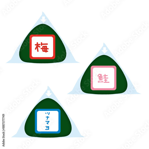 コンビニのおにぎり/Convenience store rice balls