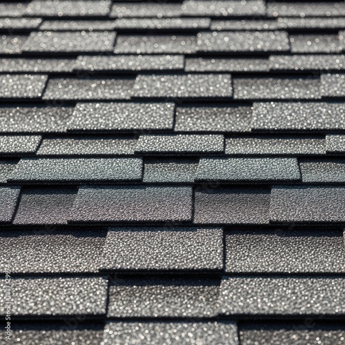 Granular Shingle Roofing Texture Pattern Background Construction Material