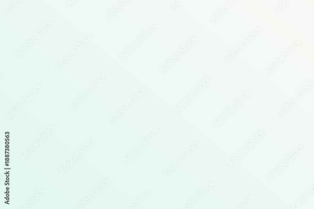 Fototapeta premium Cream Mint Gradient Background