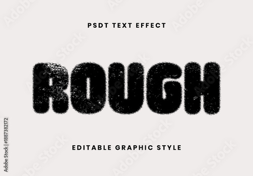 Black Grunge Spray Distressed Rough Text Effect Gritty Dust Font