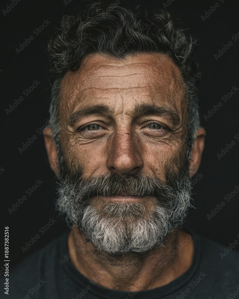 Obraz premium man regional identity portrait