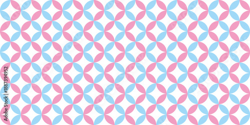 モダンな和柄のシームレス背景画像。（Seamless background image of modern Japanese pattern.）
