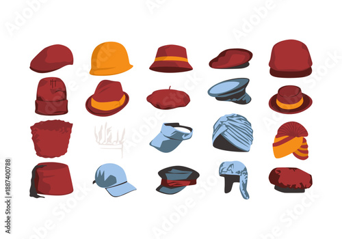 Tipe Hat Collection Element