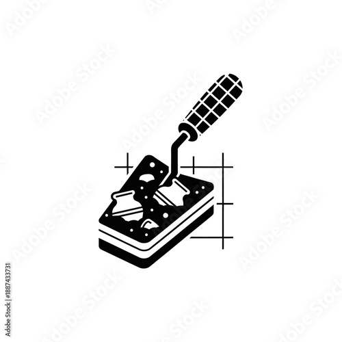 Manual Gear Shift Lever Clipart Illustration.
