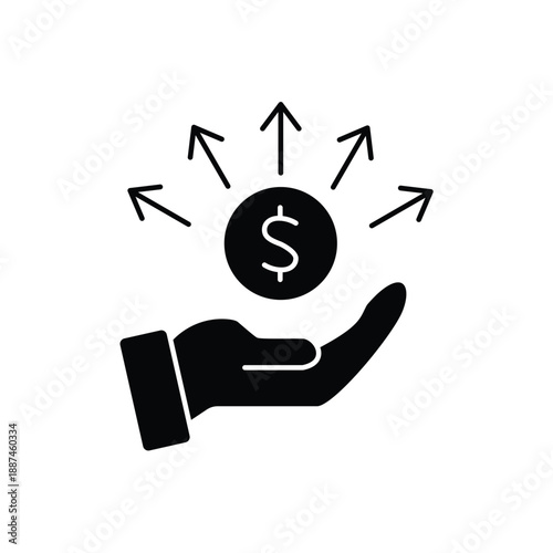 liabilities concept line icon. Simple element illustration. liabilities concept outline symbol design.