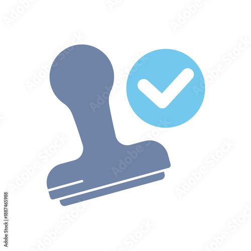 approved concept line icon. Simple element illustration. approved concept outline symbol design.