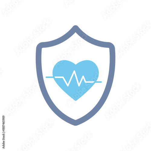 live insurance concept line icon. Simple element illustration. live insurance concept outline symbol design.