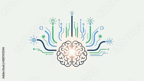 vector illustration of a fish