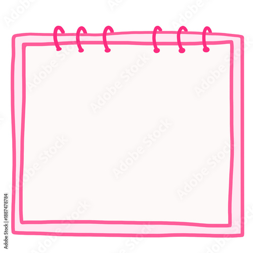 Hand draw Wedding Doodle frame	