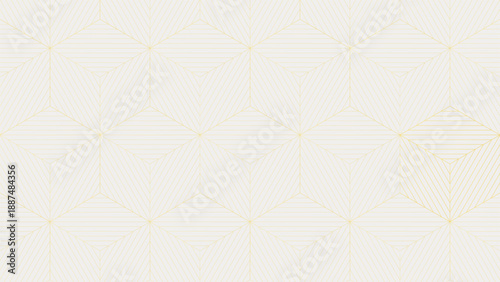 Gold Geometric Seamless Pattern Minimal Background