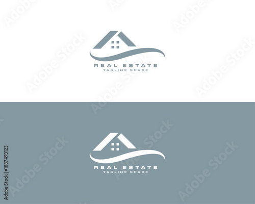stylish real estate logo for company branding