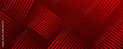 Abstract geometric red color elegant background. vector illustration