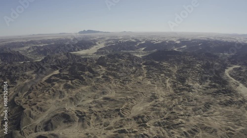 Aerial, Welwitschia Drive, Namib Naukluft, Namibia
