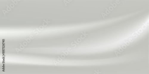 Silk background Design for product advertising for catalog.white silk background.gold fabric background. smooth texture. vector illustrations