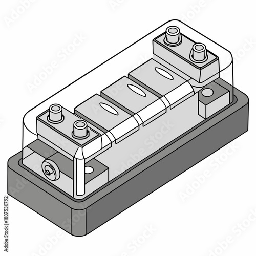 Electrical fuse holder