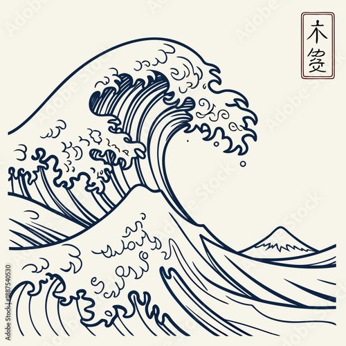 The great wave off kanagawa