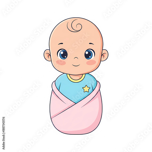 baby vector illustration