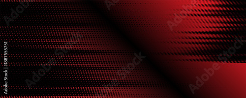 Red halftone dots blue color pattern gradient grunge texture background. Dot pop art comic sport style vector  football, basketball, baseball, tennis, rugby, bicycling background grunge