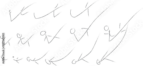 A blurry image of handwritten cursive script on white paper