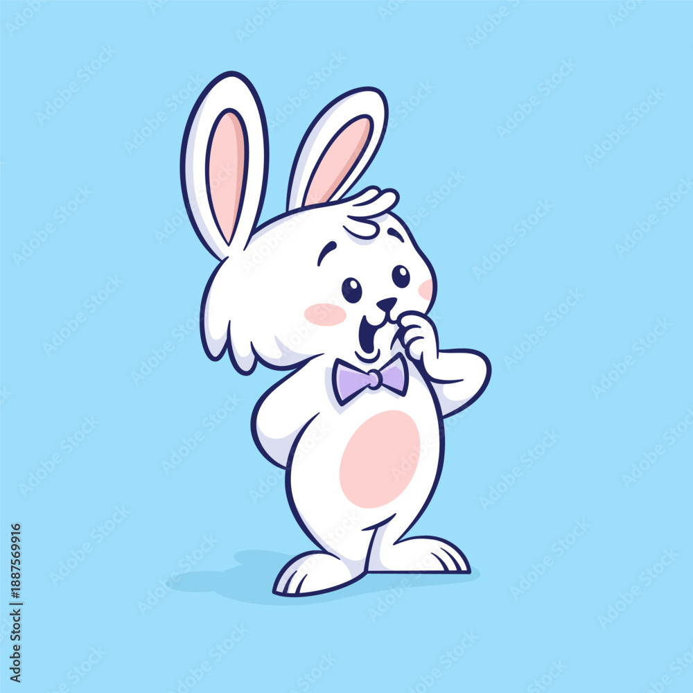 Obraz premium Funny bunny cartoon