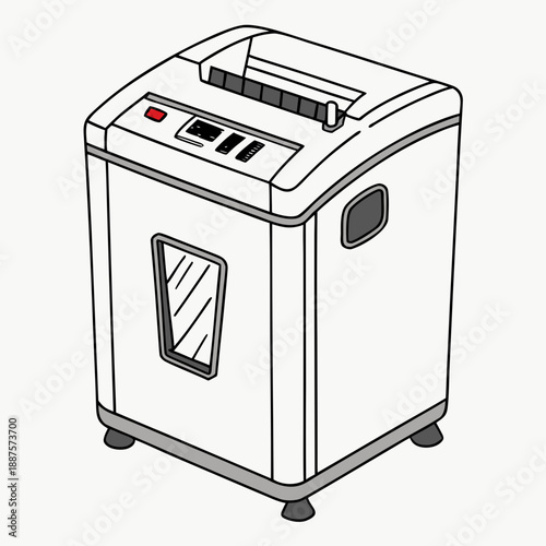 Office paper shredder