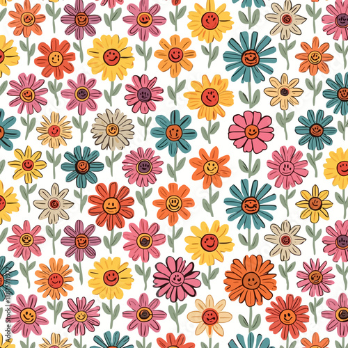 Flowers Pattern Design Very Cool