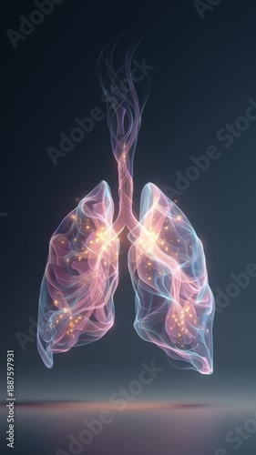 Digital Visualization of Human Lungs with Respiratory Activity.