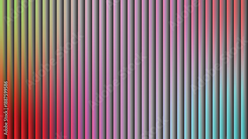 Elegant light geometric fluted backdrop for brand design