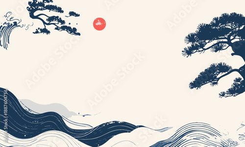 背景【スタイリッシュでかっこいい和風】