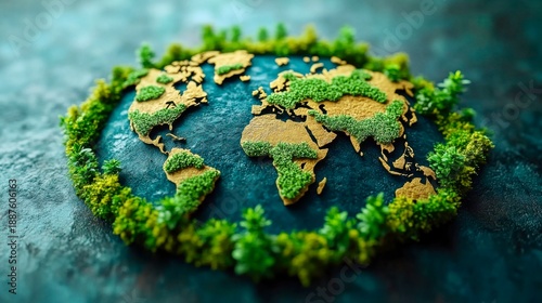 Global teamwork for environmental change on World Environment Day with green business initiatives driving sustainability and community cooperation