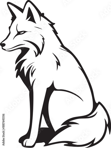 Renard Sauvage - Silhouette