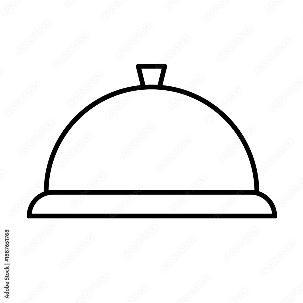 Fototapeta premium dessert of hotel and service property icons 