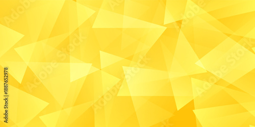 Light modern yellow wide banner background art simple