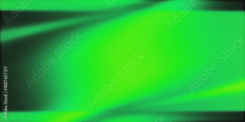 Abstract Lime Green Grain Texture Background with Neon Glow and Soft Gradient. abstract green background with light