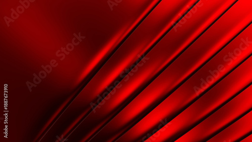 Red metal striped pattern b...