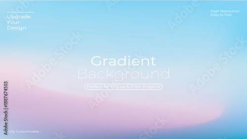 Modern Aesthetic Soft Pink and Peach Pastel Mesh Gradient Background , Elegant pink and peach blurred gradient background, perfect for aesthetic and minimal designs.