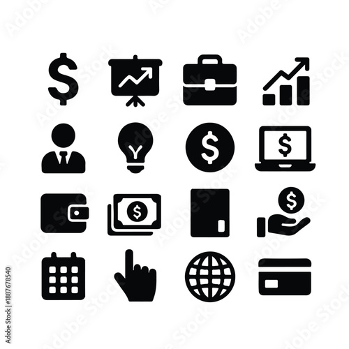 marketing icon set