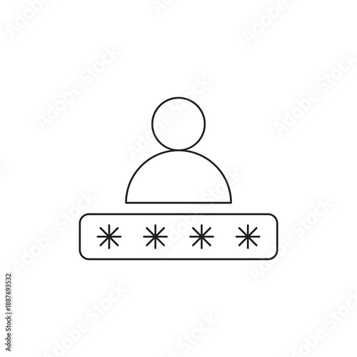 Login Password Security Password User Icon