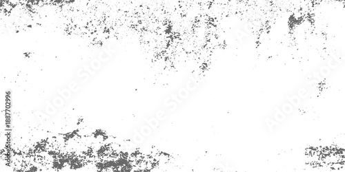 Wallpaper Mural White Textured Surface with Grunge Black Ink Splatter Background for Creative Design.Abstract ink splash pattern with rough black spots, artistic stains, and distressed texture. Torontodigital.ca