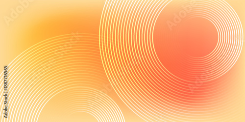 abstract red orange stripe line. geometric circle texture background. Modern Trendy design in Vector Illustration