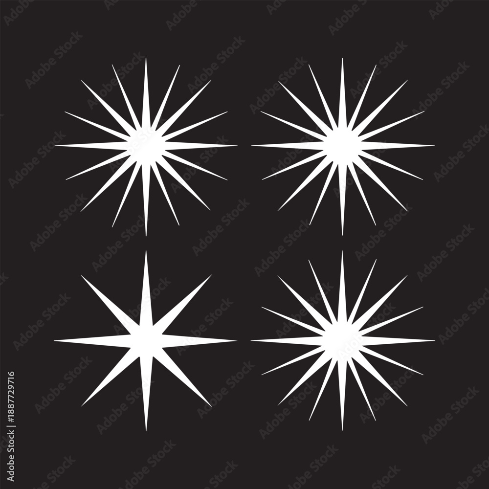 Fototapeta premium Abstract Light Effects Glow and Sparkle Background