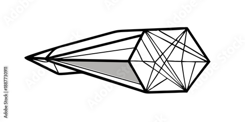 Abstract geometric shape