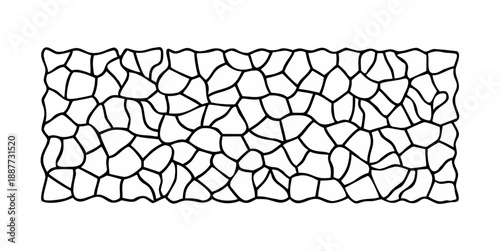 Abstract tiling pattern